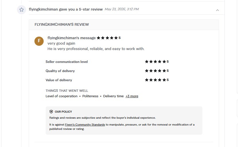 flyingkimchiman follow-up review